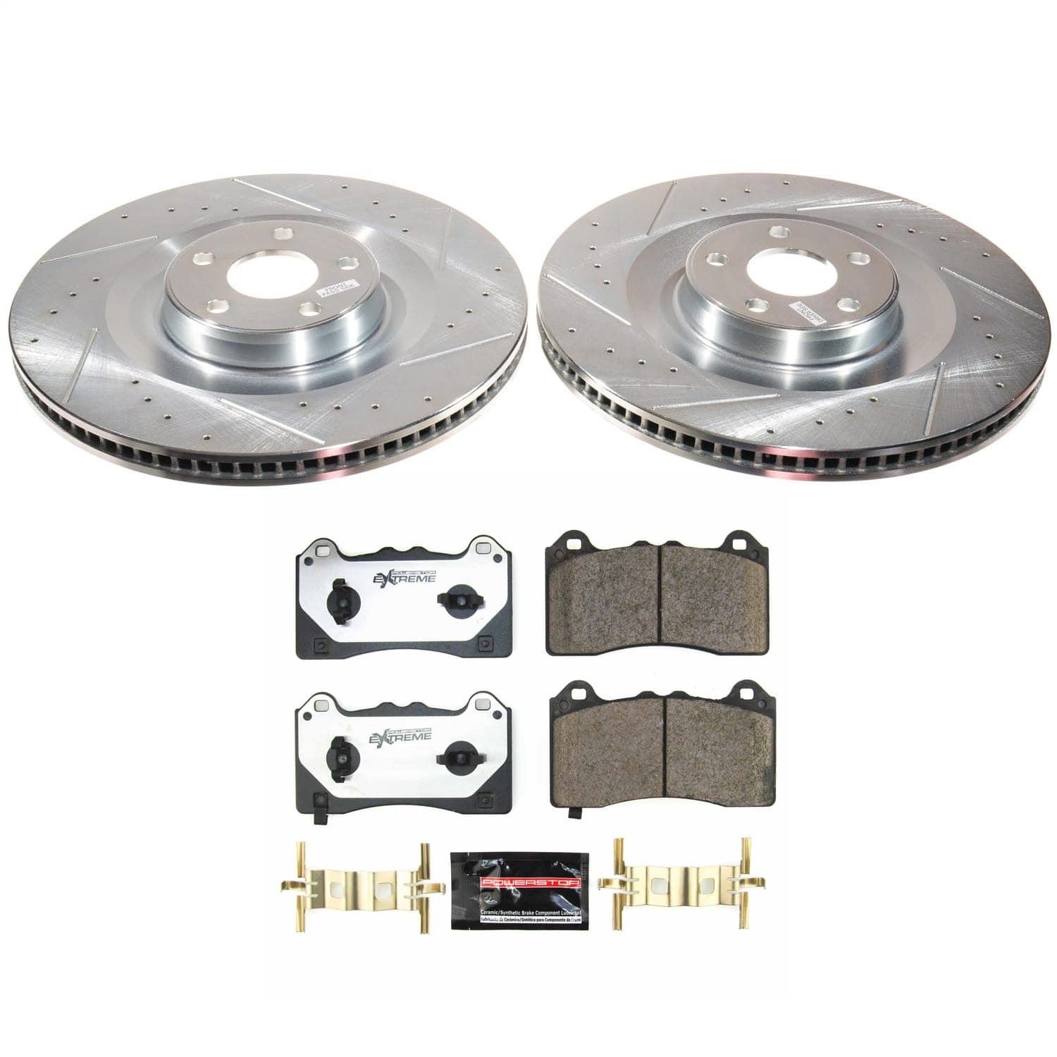 PowerStop K8745-26 - Power Stop 21-23 Ford Mustang Mach-E Front Z26 Street Brake Kit