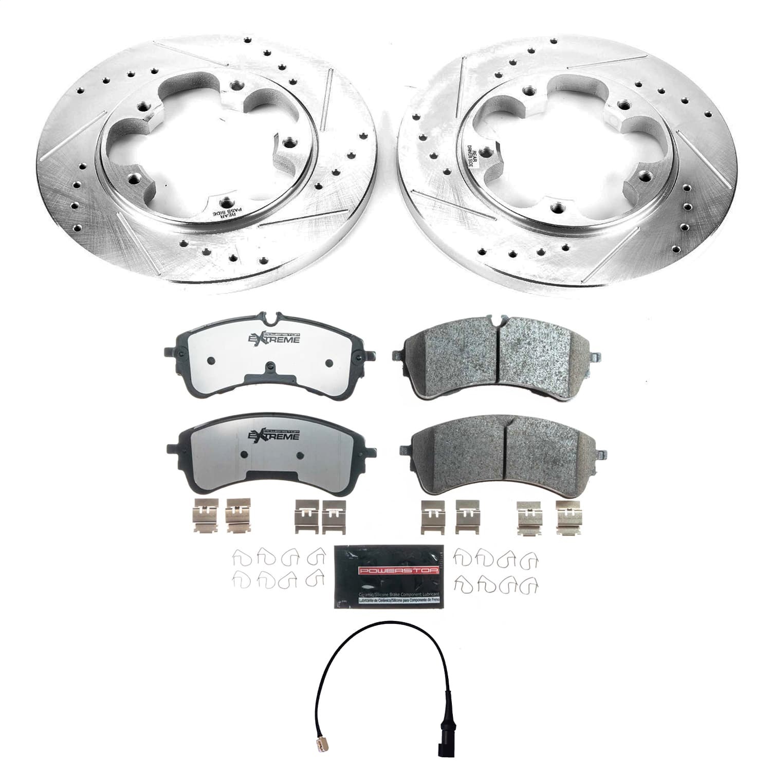 PowerStop K9057-36 - Power Stop 2021 Ford Transit-150 Rear Z36 Truck & Tow Brake Kit PowerStop K9057-36 - Power Stop 2021 Ford Transit-150 Rear Z36 Truck & Tow Brake Kit