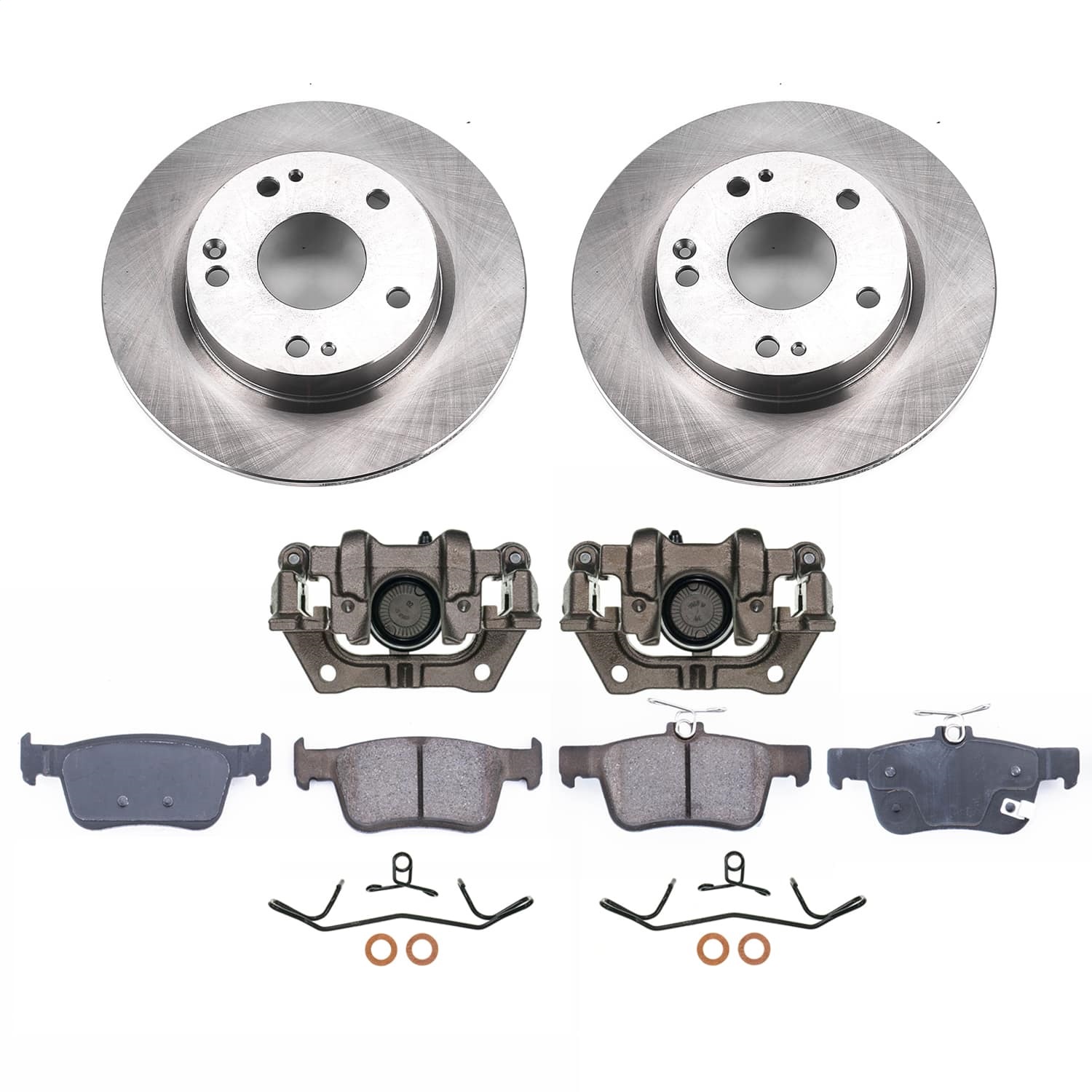 PowerStop KCOE7725 - Power Stop 16-21 Honda Civic Rear Autospecialty Kit w/Calipers PowerStop KCOE7725 - Power Stop 16-21 Honda Civic Rear Autospecialty Kit w/Calipers