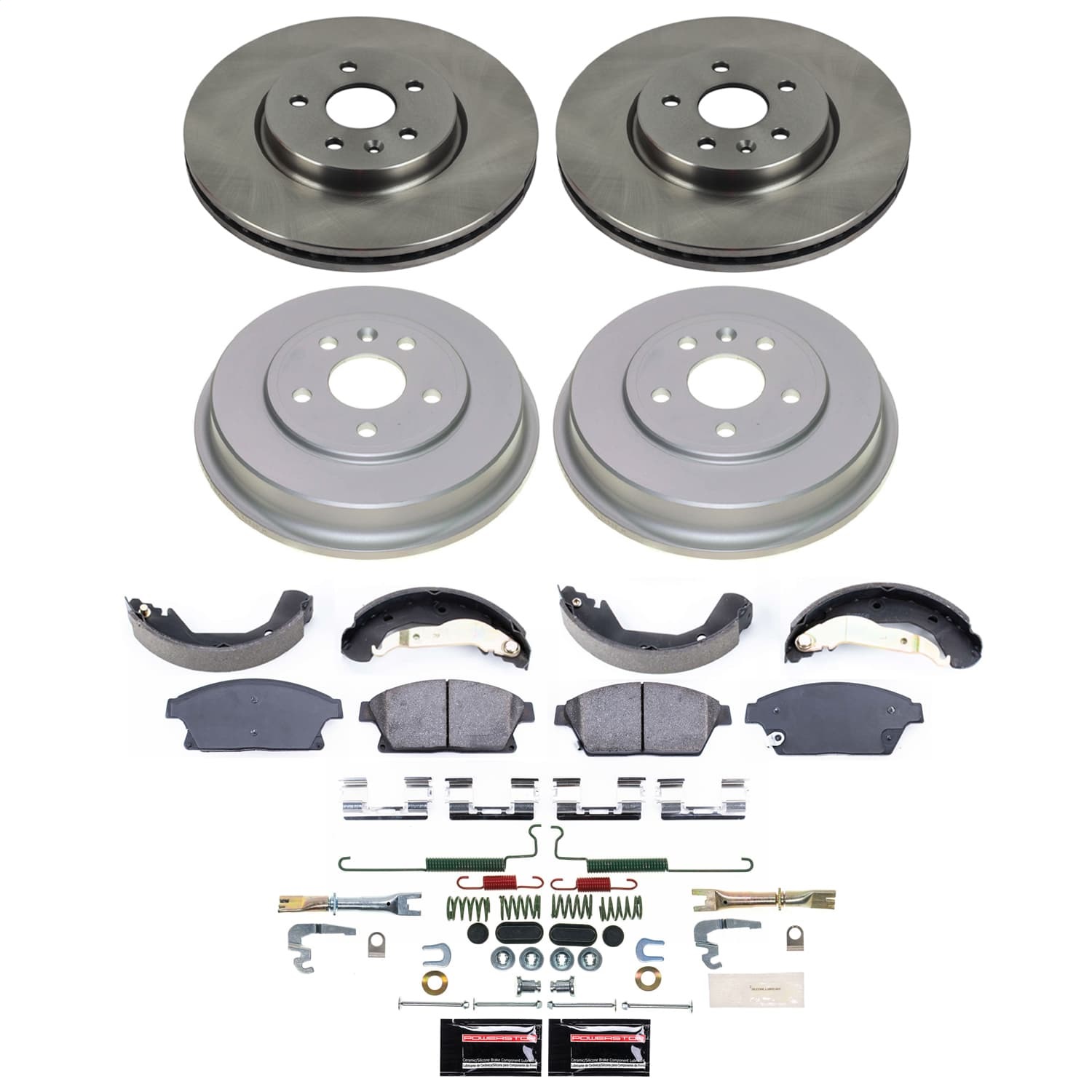 PowerStop KOE15490DK - Power Stop 15-17 Chevrolet Trax Front and Rear Autospecialty Brake Kit