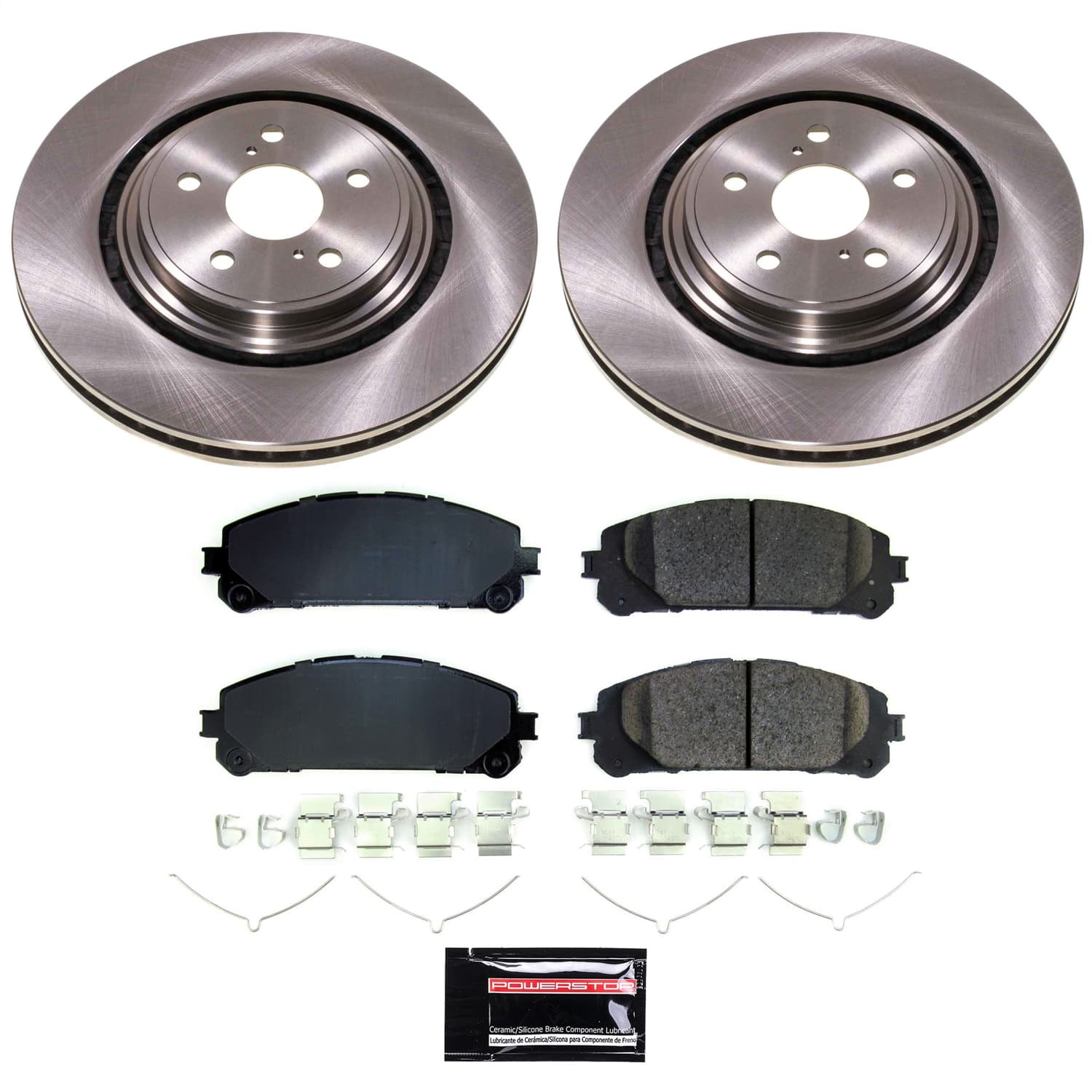 PowerStop KOE8753 - Power Stop 20-22 Toyota Highlander Front Autospecialty Brake Kit