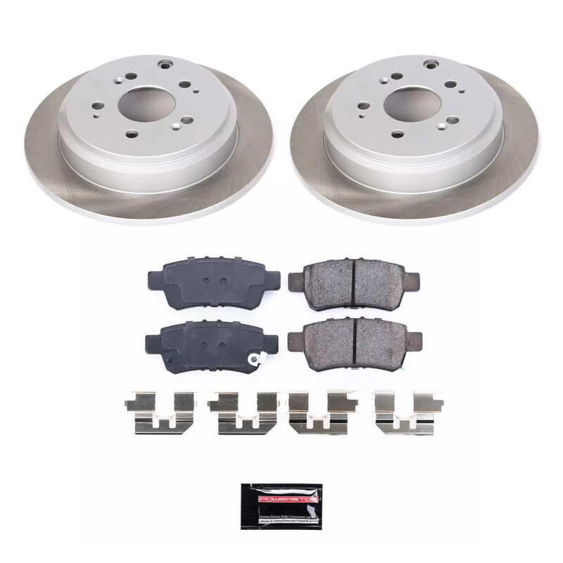 PowerStop SC4604 - Power Stop 05-10 Honda Odyssey Rear Semi-Coated Rotor Kit PowerStop SC4604 - Power Stop 05-10 Honda Odyssey Rear Semi-Coated Rotor Kit