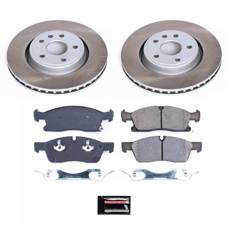 PowerStop SC5954 - Power Stop 11-12 Jeep Grand Cherokee Front Semi-Coated Rotor Kit PowerStop SC5954 - Power Stop 11-12 Jeep Grand Cherokee Front Semi-Coated Rotor Kit