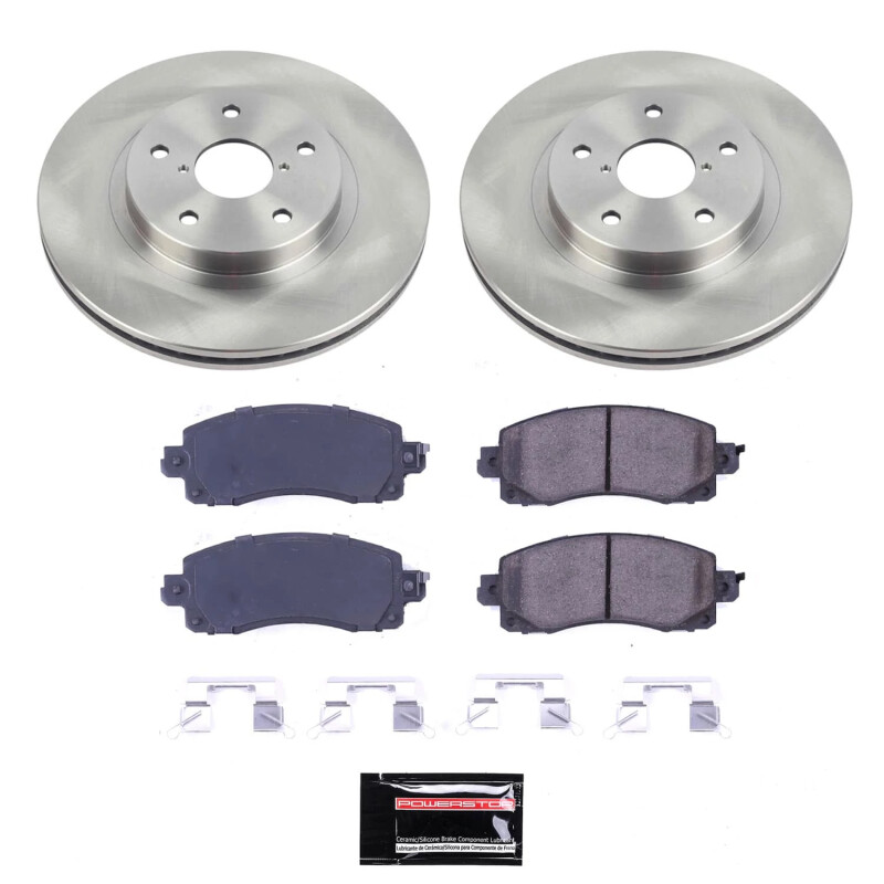 PowerStop SC8480 - Power Stop 19-22 Subaru Forester Front Semi-Coated Rotor Kit PowerStop SC8480 - Power Stop 19-22 Subaru Forester Front Semi-Coated Rotor Kit