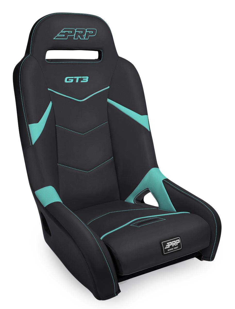 PRP Seats A7301-PORXP-238 - GT3 Suspension Seat Black and Teal