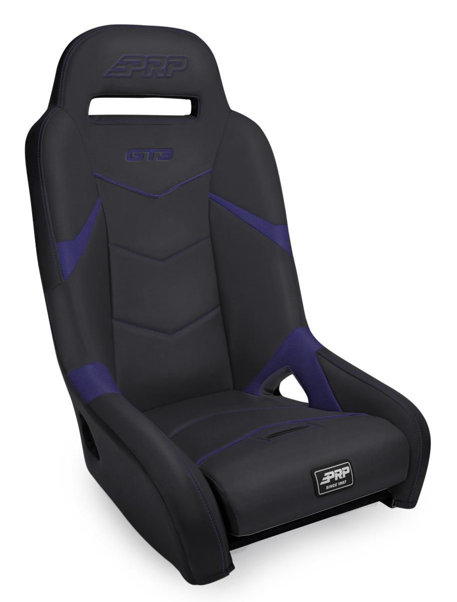 PRP Seats A7301-PORXP-M - GT3 Suspension Seat Black and Purple PRP Seats A7301-PORXP-M - GT3 Suspension Seat Black and Purple
