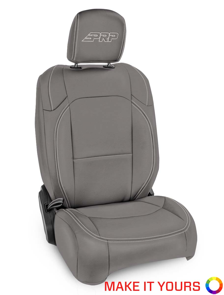 PRP Seats B038 - Front Seat Covers for Jeep JL 2-Door (Pair) (Custom) PRP Seats B038 - Front Seat Covers for Jeep JL 2-Door (Pair) (Custom)
