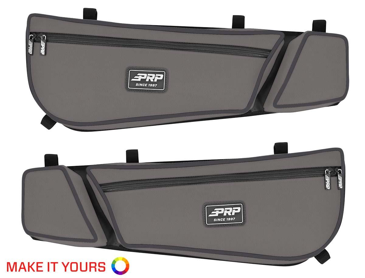 PRP Seats E60-CUST - Front Door Bag with Knee Pad for Can-Am X3 (Pair) (Custom) PRP Seats E60-CUST - Front Door Bag with Knee Pad for Can-Am X3 (Pair) (Custom)