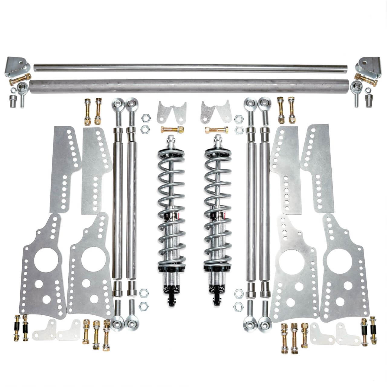 QA1 R270-110 - Heavy Duty Pro Rear Drag 4-Link System - Double Adjustable - 110lb Springs