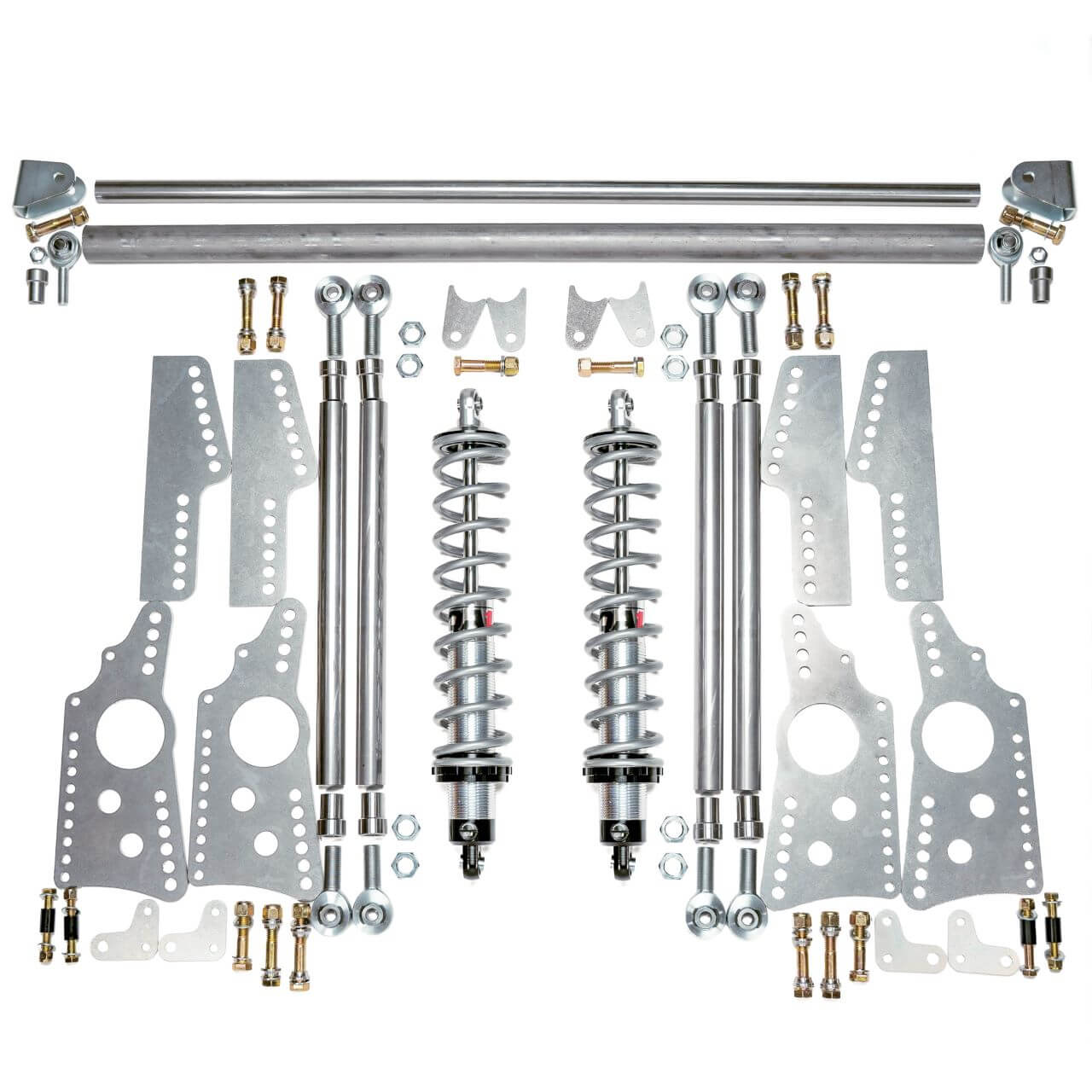 QA1 R170-150 - Heavy Duty Pro Rear Drag 4-Link System - Single Adjustable - 150lb Springs