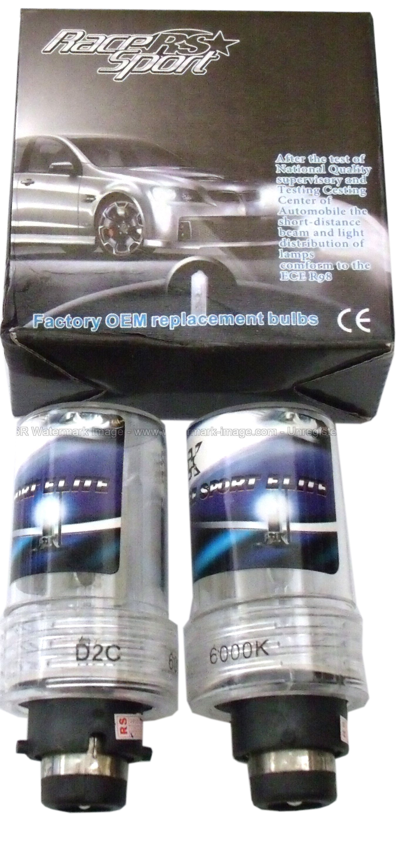 Race Sport D2-6K-SB-RB - Headlight Bulb Set - 1001499 Race Sport D2-6K-SB-RB - Headlight Bulb Set - 1001499