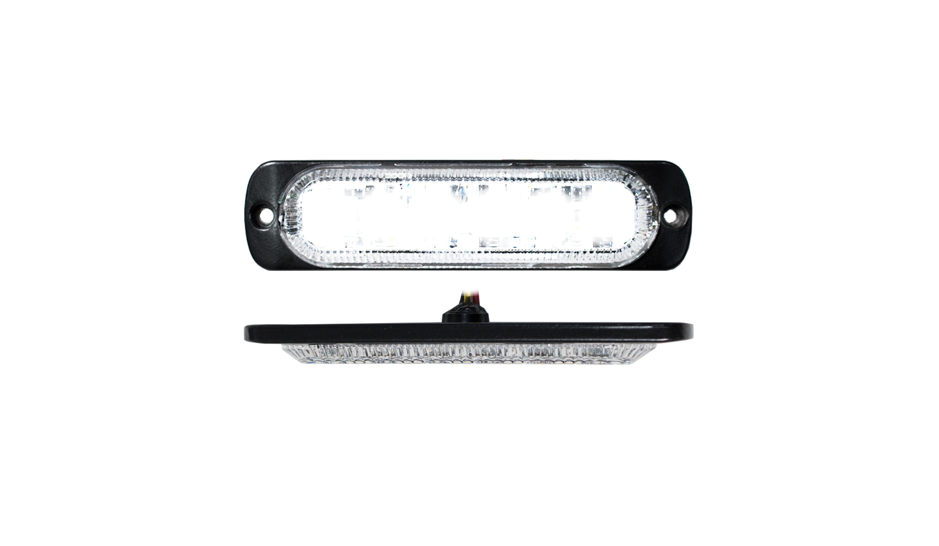 Race Sport RS70016W - 6-LED Ultra Slim Flush Mount 19-Flash Pattern Marker Strobe Light White Lighting Race Sport RS70016W - 6-LED Ultra Slim Flush Mount 19-Flash Pattern Marker Strobe Light White Lighting