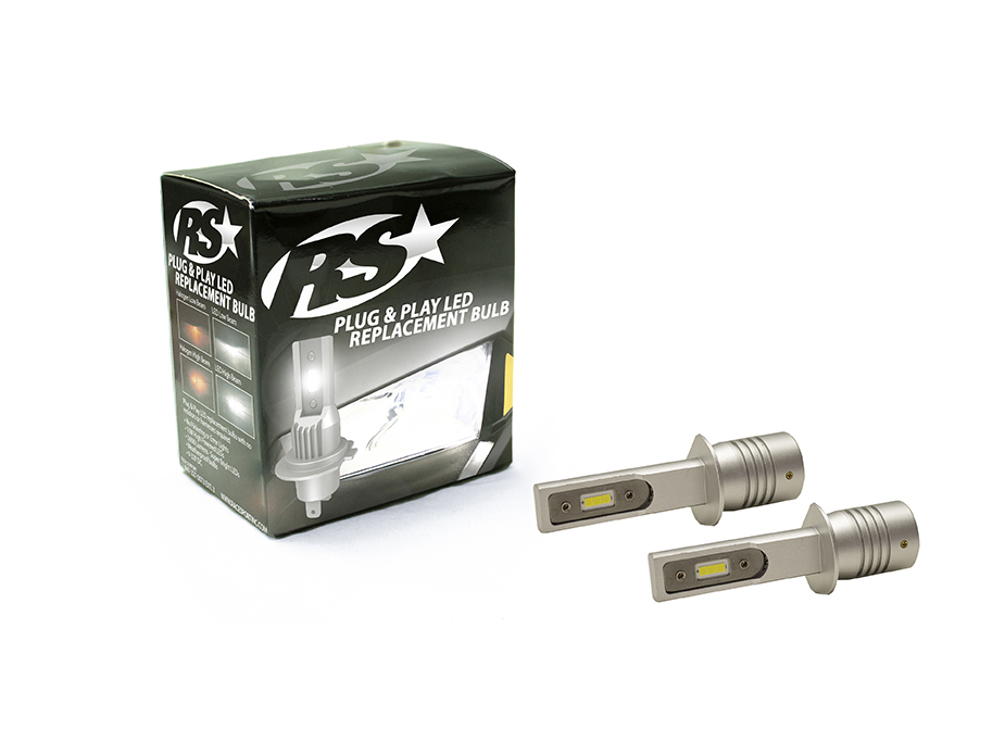 Race Sport RSPNPH1 - H1 Plug N Play Super LUX LED Replacement Bulbs 1,900 LUX Max Output PNP Series  Lighting Race Sport RSPNPH1 - H1 Plug N Play Super LUX LED Replacement Bulbs 1,900 LUX Max Output PNP Series  Lighting