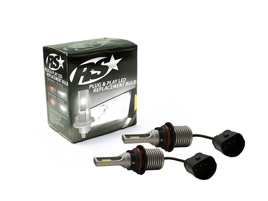 Race Sport RSPNP9007 - 9007 Plug N Play Super LUX LED Replacement Bulbs 1,900 LUX Max Output PNP Series Lighting Race Sport RSPNP9007 - 9007 Plug N Play Super LUX LED Replacement Bulbs 1,900 LUX Max Output PNP Series Lighting
