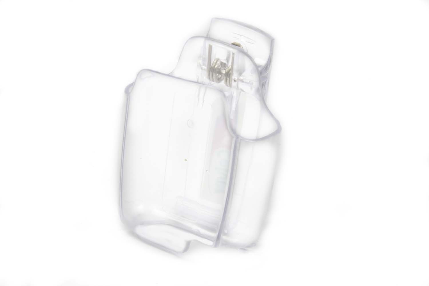 Raceceiver RCVHD16C - Radio Receiver Holder - Belt Clip - Plastic - Clear -  Radio Receivers - Each