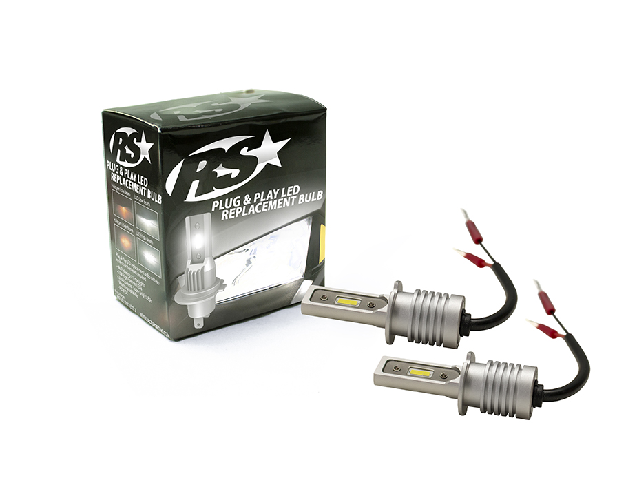 Race Sport RSPNPH3 - H3 Plug N Play Super LUX LED Replacement Bulbs 1,900 LUX Max Output PNP Series Lighting Race Sport RSPNPH3 - H3 Plug N Play Super LUX LED Replacement Bulbs 1,900 LUX Max Output PNP Series Lighting