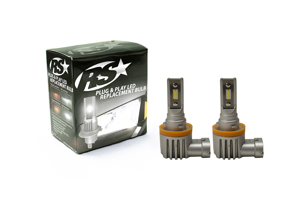 Race Sport RSPNPH9 - H9 Plug N Play Super LUX LED Replacement Bulbs 1,900 LUX Max Output PNP Series Lighting Race Sport RSPNPH9 - H9 Plug N Play Super LUX LED Replacement Bulbs 1,900 LUX Max Output PNP Series Lighting