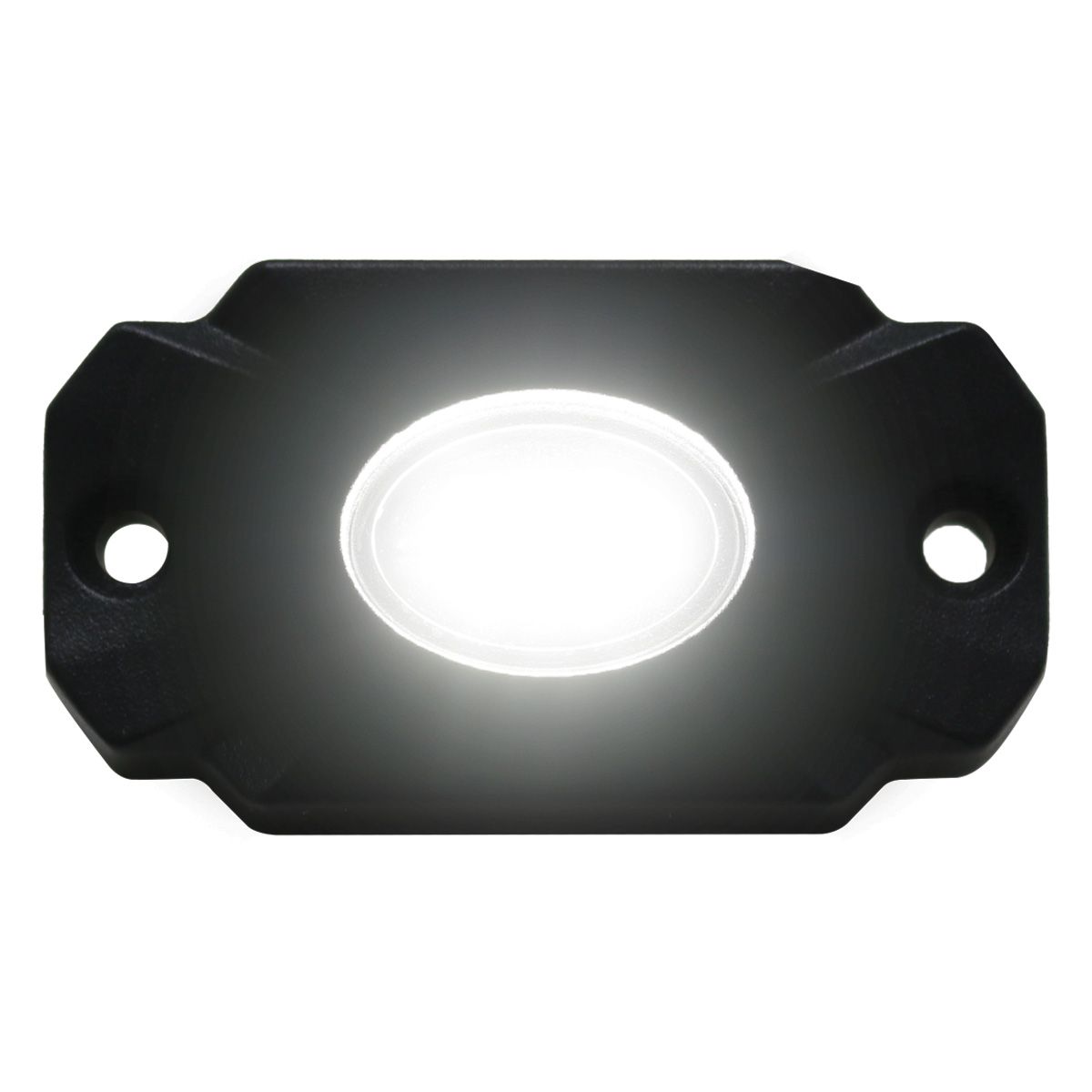 Race Sport ULTRA1W - Single White Ultra Bright LED Rock Light Crawler Pod 1250 Lumens Lighting Race Sport ULTRA1W - Single White Ultra Bright LED Rock Light Crawler Pod 1250 Lumens Lighting