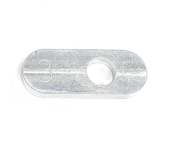 Ridetech 70010881 - Caster Slug .250 Inch Offset 3 For 65-79 Ford F-100 Ridetech 70010881 - Caster Slug .250 Inch Offset 3 For 65-79 Ford F-100