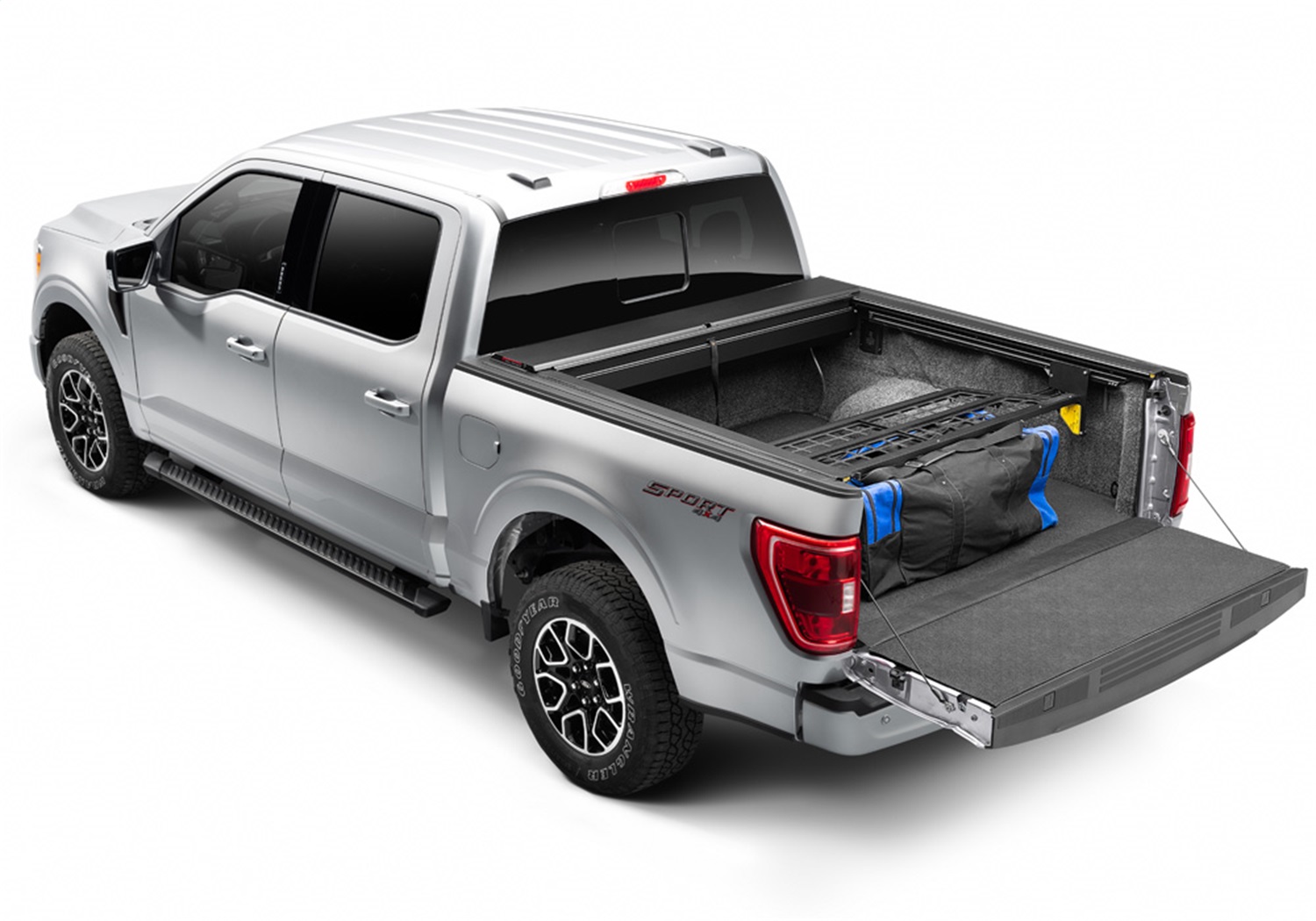 Roll-N-Lock CM124 - 2024 Ford Ranger 5ft Bed Cargo Manager