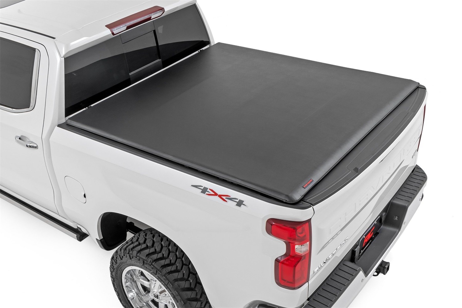Rough Country 42120580 - Soft Roll Up Bed Cover - 5'10 inch Bed - Chevy/GMC 1500 (19-24)