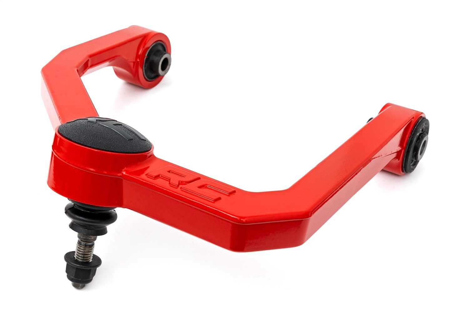 Rough Country 83401ARED - Red Forged Upper Control Arms - 2-3 Inch Lift - Nissan Titan 2WD/4WD (04-24) Rough Country 83401ARED - Red Forged Upper Control Arms - 2-3 Inch Lift - Nissan Titan 2WD/4WD (04-24)