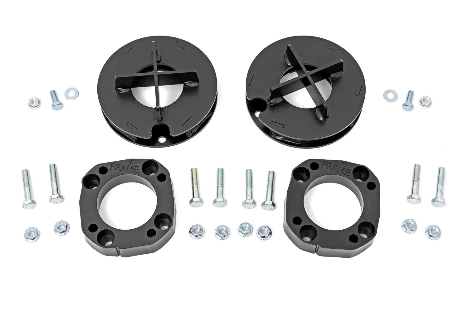 Rough Country 88001 - 1.75 Inch Leveling Kit w/ Rear Spacer - Toyota Tundra 2WD/4WD (2022-2025)