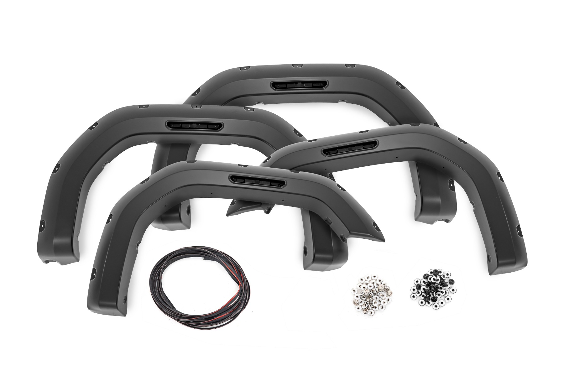 Rough Country F-G12011A-G7C - Pocket Fender Flares - G7C Cardinal Red - GMC Sierra 2500 HD/Sierra 3500 HD (20-24) Rough Country F-G12011A-G7C - Pocket Fender Flares - G7C Cardinal Red - GMC Sierra 2500 HD/Sierra 3500 HD (20-24)