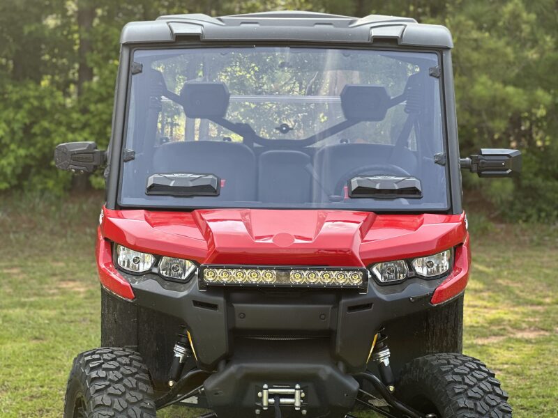 Seizmik 50-50234KIT - 16-23 Can Am Defender HD5-HD10/MAX Tool-Less Windshield Vented HC