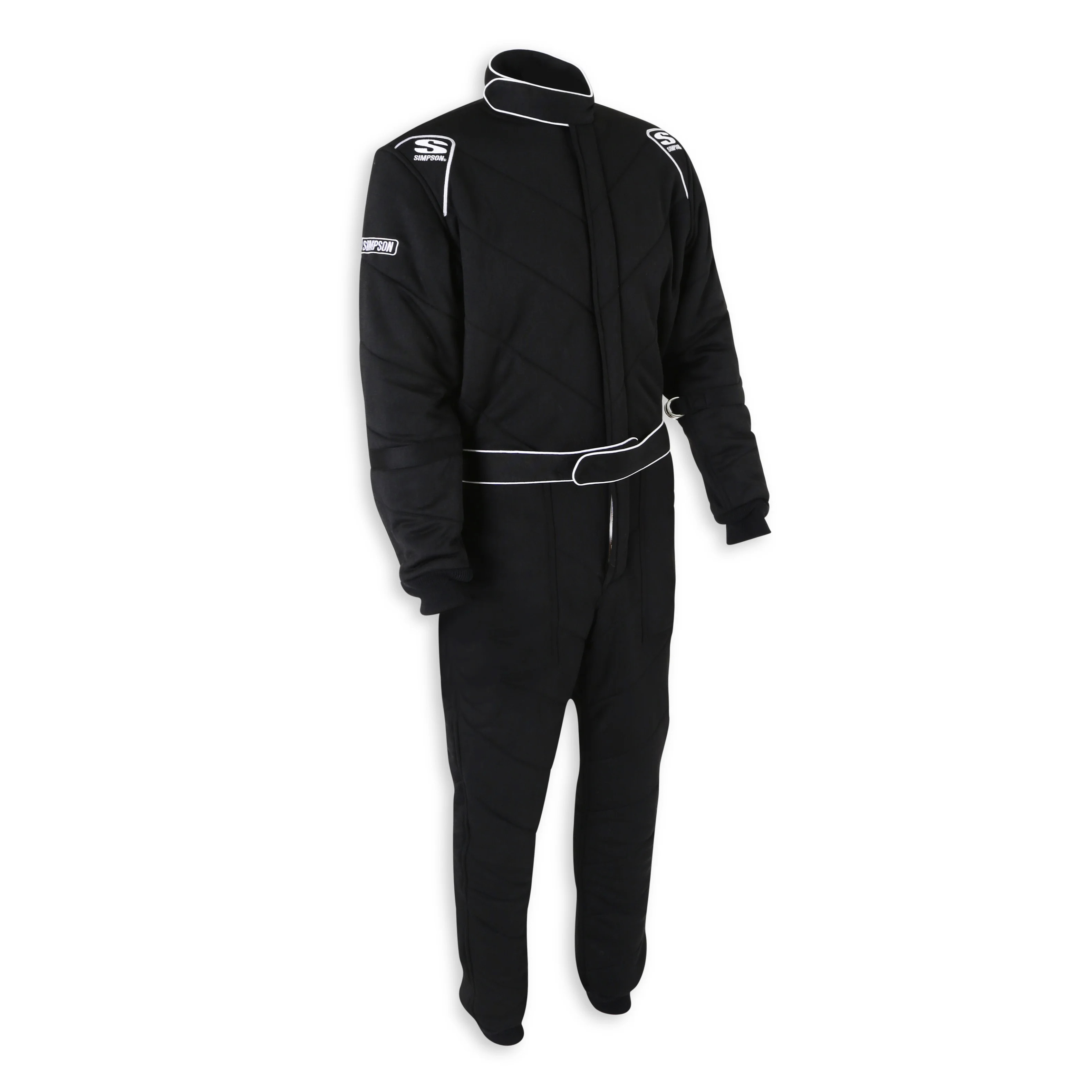 Simpson Safety 4902151 - Simpson Racing 5G SFI 15 SUIT BLACK - SM