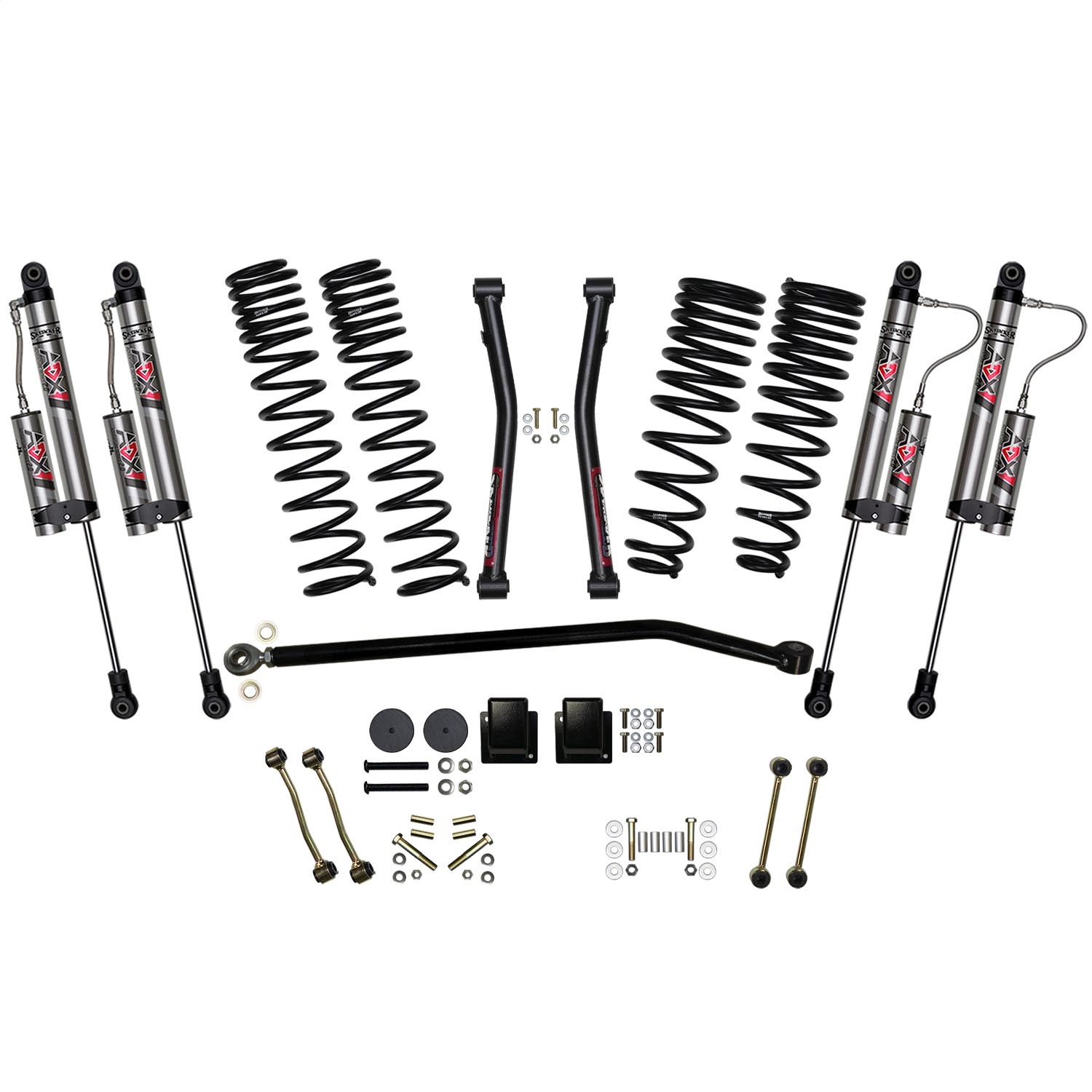 Skyjacker G351RKXLTD - 2021+ Jeep Gladiator 4WD Diesel 3.5in Front / 2in Rear Lift Kit