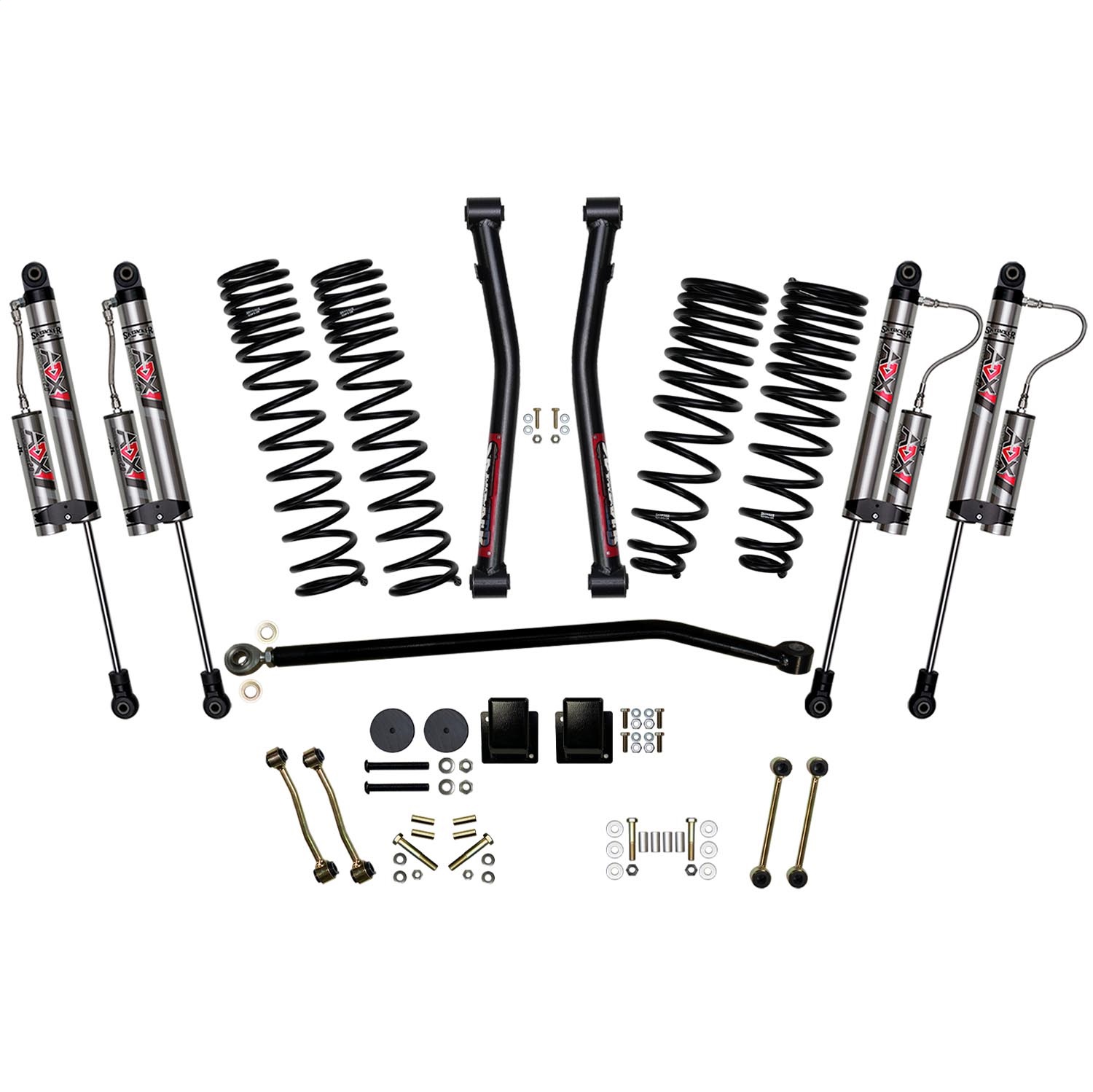 Skyjacker G351RKXLT - 2020+ Jeep Gladiator Non-Rubicon 3.5in Front / 2 in Rear Lift Kit
