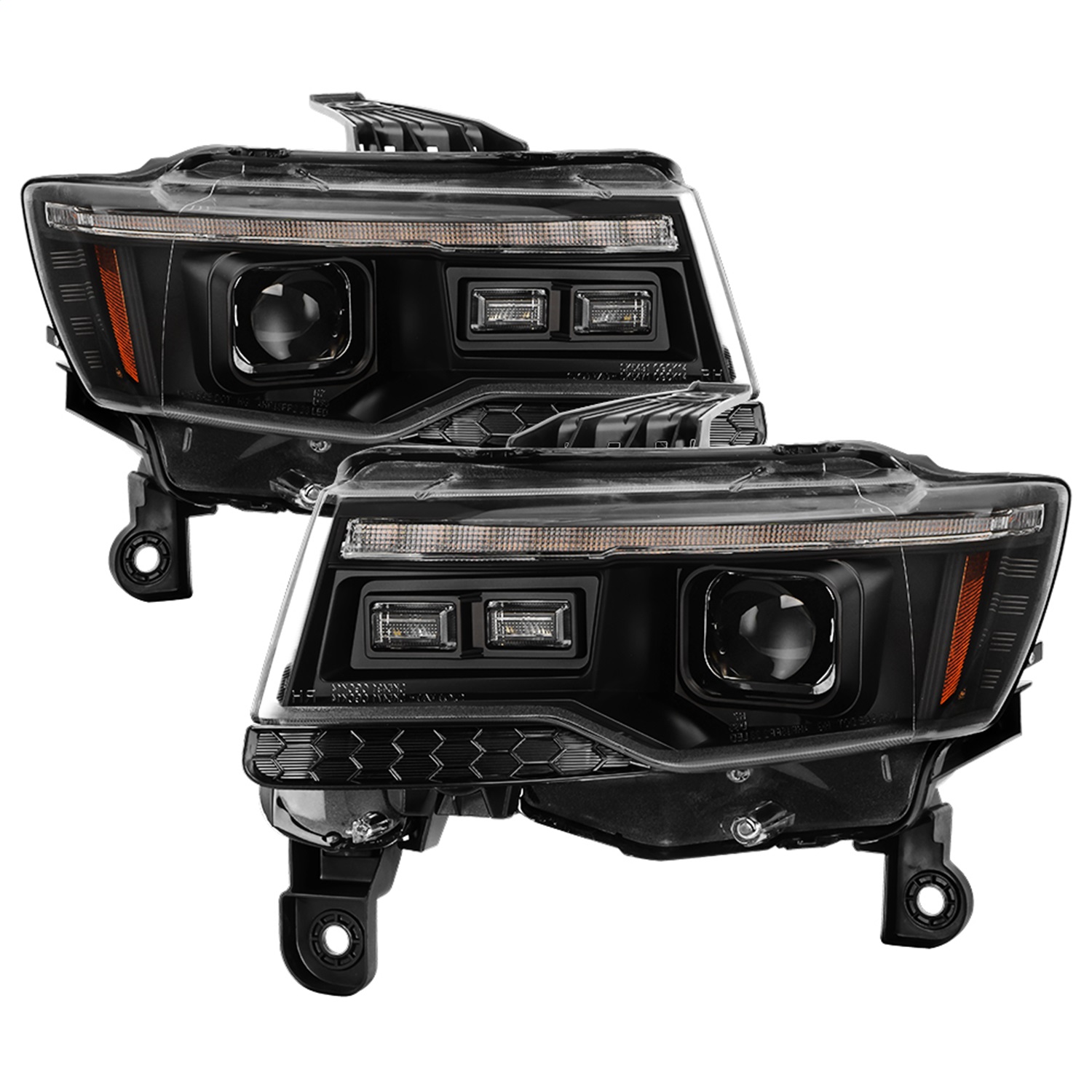 Spyder 5088956 - 14-21 Jeep Grand Cherokee (HID Model Only) Projector Headlights - Black Spyder 5088956 - 14-21 Jeep Grand Cherokee (HID Model Only) Projector Headlights - Black