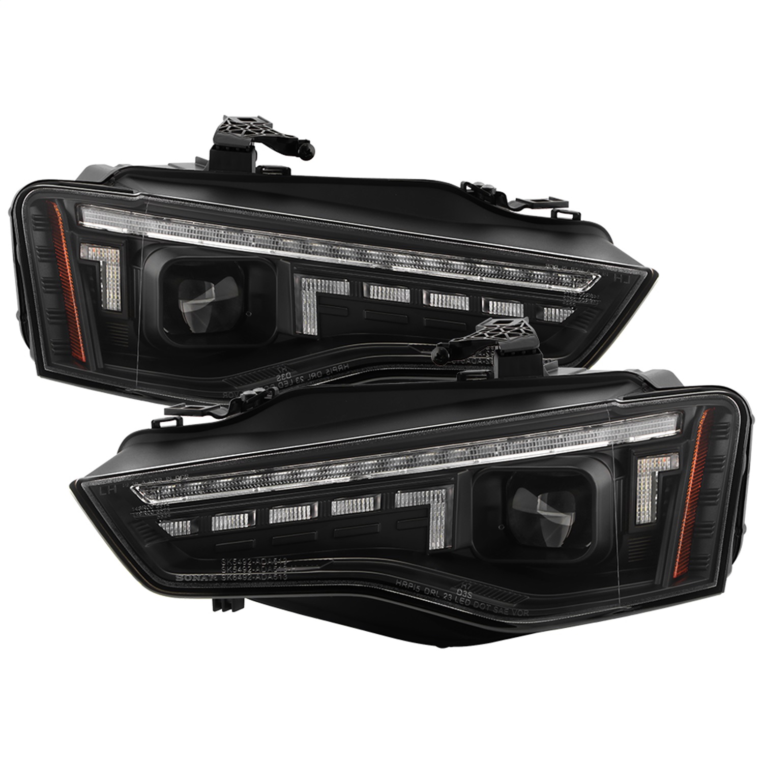 Spyder 5088888 - () Projector Headlights - Black