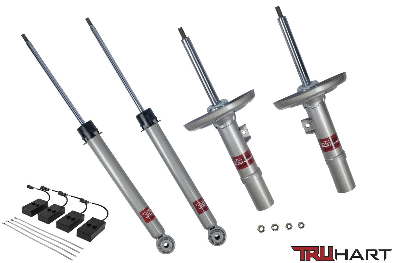 TruHart TH-H517-M - Sport Shocks with Bypass Modules 18-24 Honda Accord