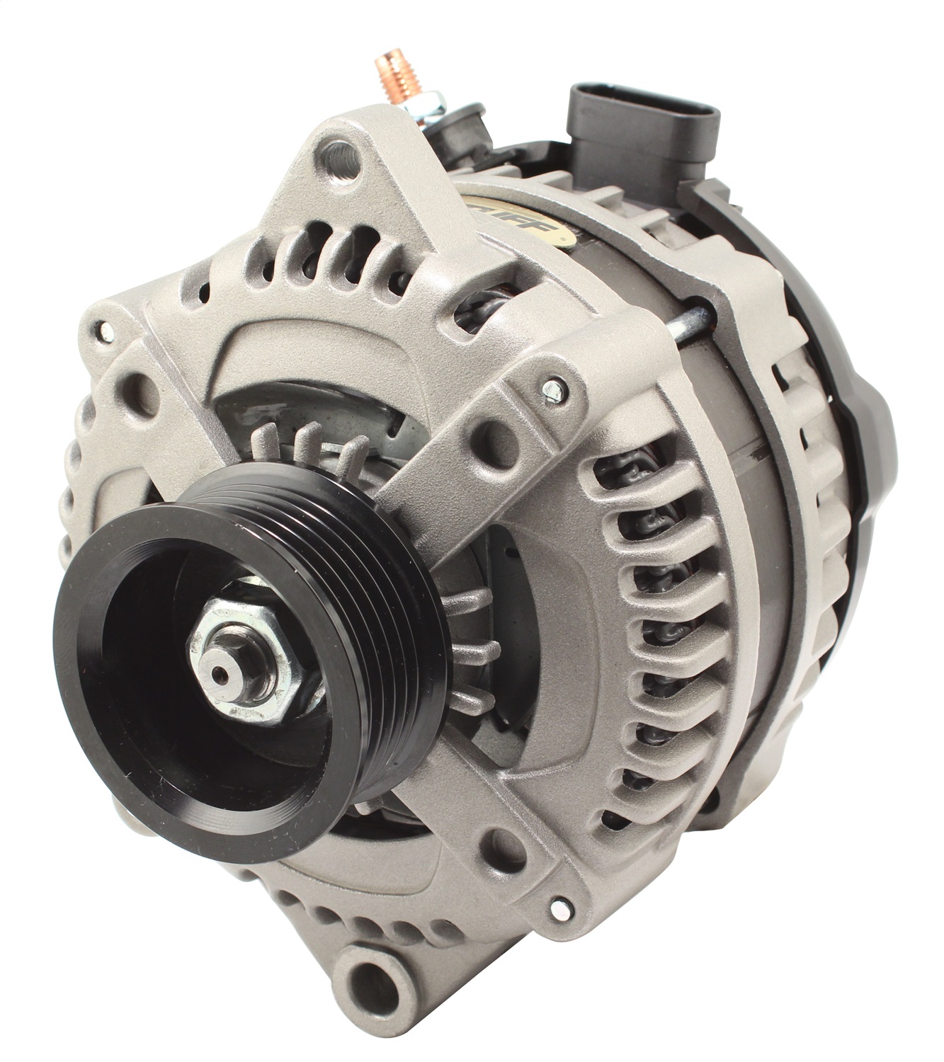 Tuff Stuff Performance Accessories 8321FC6GOE - 225 MAX AMP Alternator 6-Groove OEM Wire  Cast