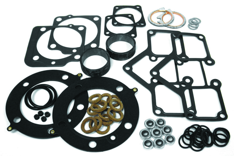 TwinPower 043162 - Twin Power 66-84 Shovelhead Big Twin Top End Gasket Kit Replaces H-D 17034-80A STD Bore