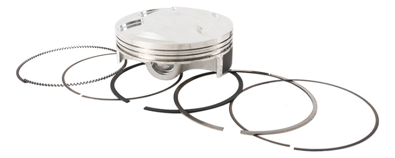Vertex Pistons 23549B - Vertex Piston 06-14 Honda TRX 450 ER 450cc Forged High Compression Piston Kit 13.5:1 Comp