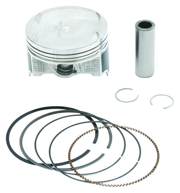 Vertex Pistons 24488 - Vertex Piston 04-09 Kawasaki KFX 700 V-Force 700cc Cast Replica Piston Kit Vertex Pistons 24488 - Vertex Piston 04-09 Kawasaki KFX 700 V-Force 700cc Cast Replica Piston Kit