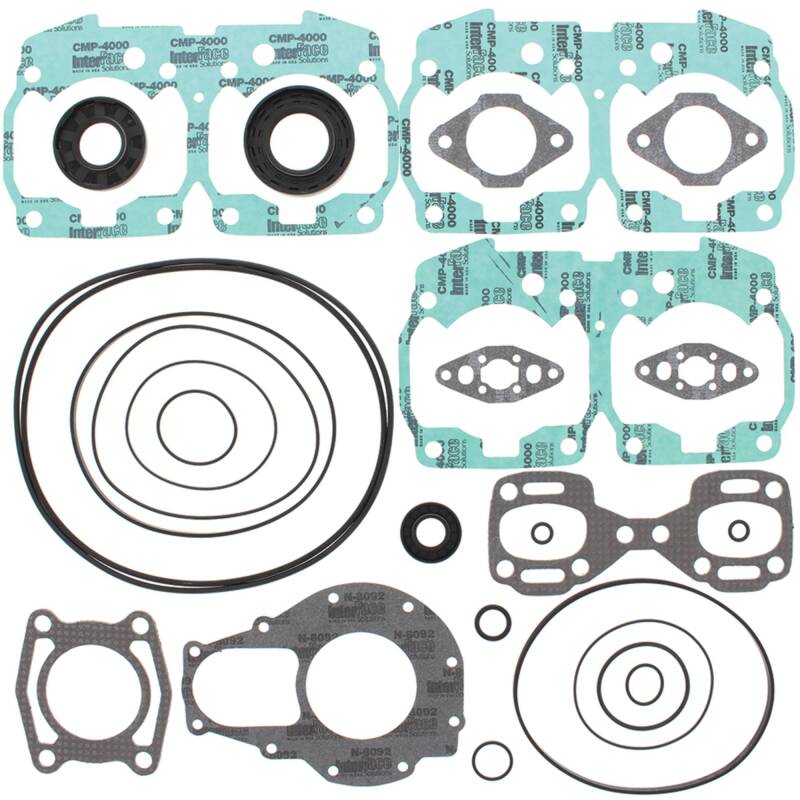 Vertex Pistons 611205 - Vertex Gaskets 96-97 Sea-Doo 800 GSX Complete Gasket Kit w/ Oil Seals Vertex Pistons 611205 - Vertex Gaskets 96-97 Sea-Doo 800 GSX Complete Gasket Kit w/ Oil Seals