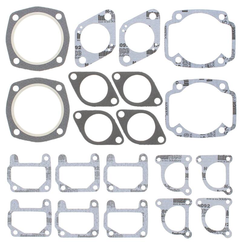 Vertex Pistons 710033 - Vertex Gaskets 74-75 Arctic Cat Lynx/Pantera (Kawasaki) FC/2 Top End Gasket Kit