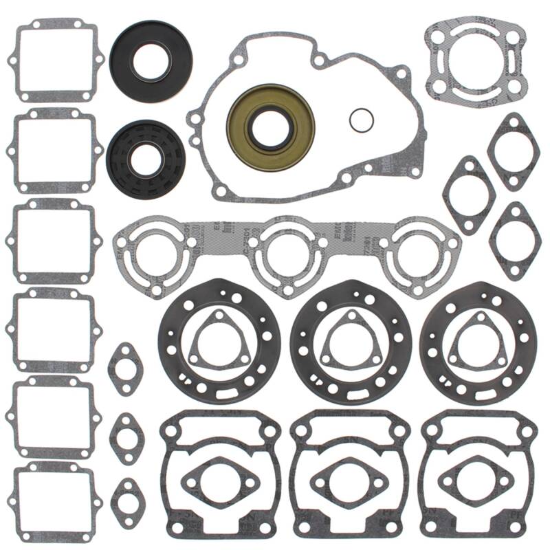 Vertex Pistons 611802 - Vertex Gaskets 93-95 Polaris SLT750/SL750 Complete Gasket Kit w/ Oil Seals Vertex Pistons 611802 - Vertex Gaskets 93-95 Polaris SLT750/SL750 Complete Gasket Kit w/ Oil Seals
