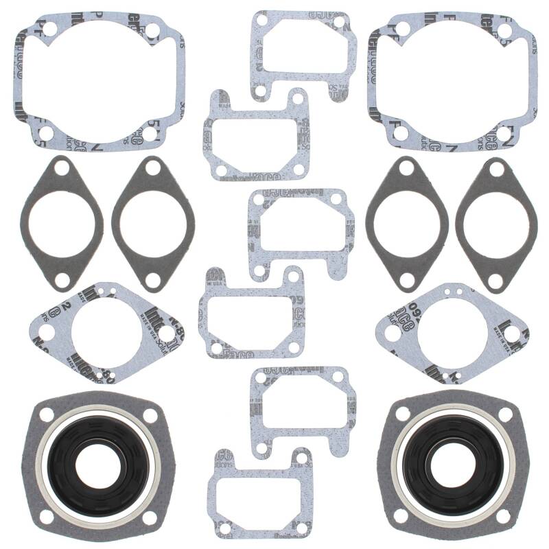 Vertex Pistons 711033 - Vertex Gaskets 74-75 Arctic Cat Lynx/Pantera (Kawasaki) FC/2 Complete Gasket Kit w/ Oil Seals Vertex Pistons 711033 - Vertex Gaskets 74-75 Arctic Cat Lynx/Pantera (Kawasaki) FC/2 Complete Gasket Kit w/ Oil Seals
