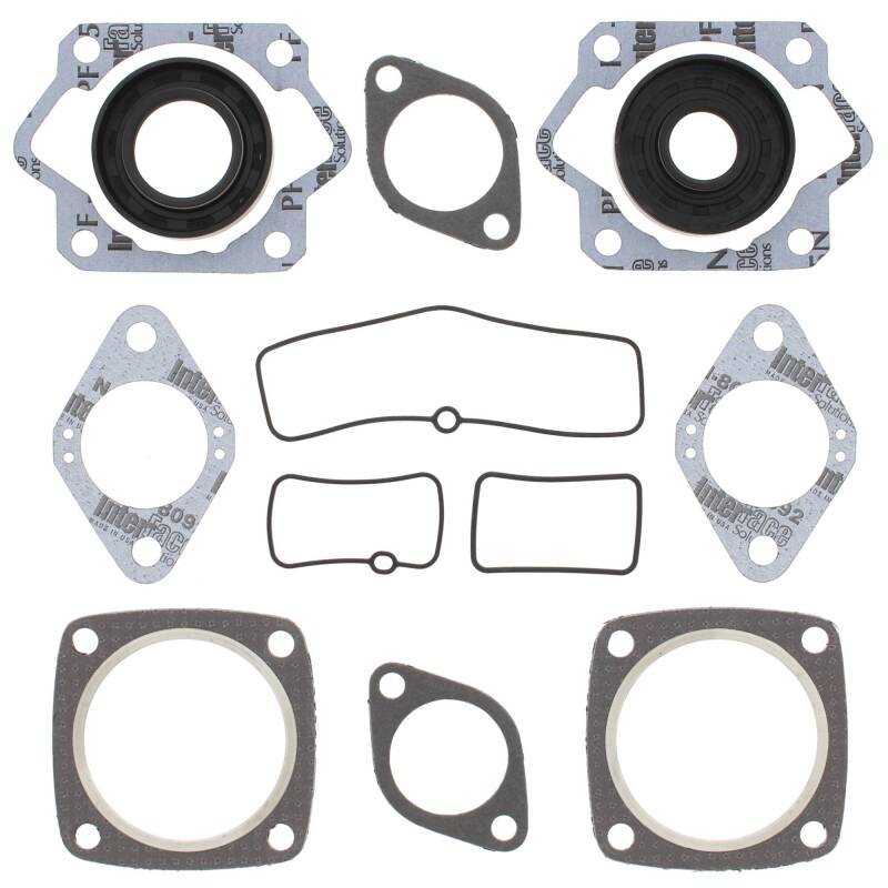 Vertex Pistons 711025X - Vertex Gaskets 72-74 Ski-Doo Elite / Alpine Complete Gasket Kit w/ Oil Seals Vertex Pistons 711025X - Vertex Gaskets 72-74 Ski-Doo Elite / Alpine Complete Gasket Kit w/ Oil Seals