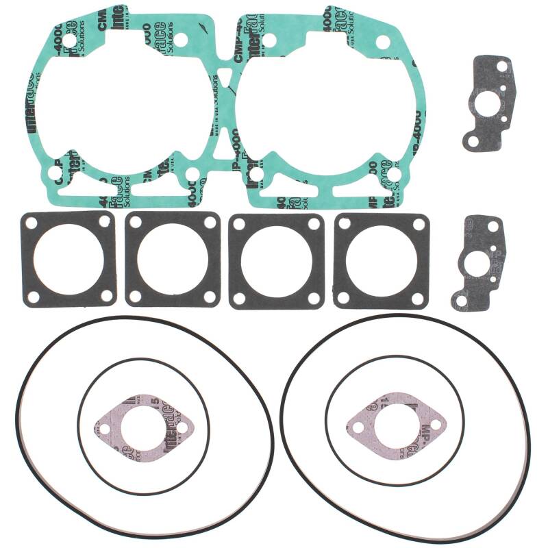 Vertex Pistons 710197 - Vertex Gaskets 93-94 Ski-Doo Formula Mach 1 / GT Top End Gasket Kit