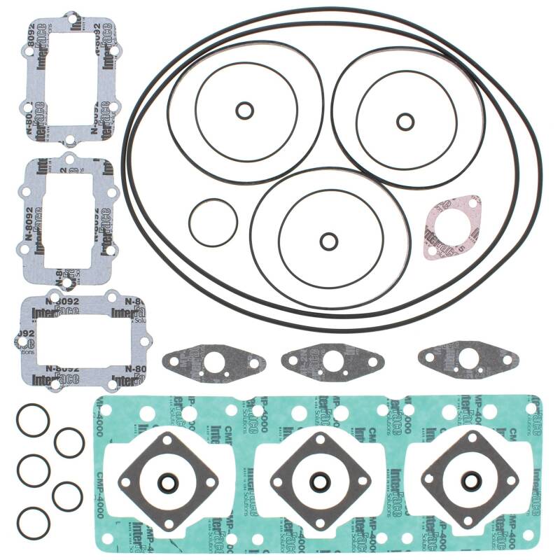 Vertex Pistons 710221 - Vertex Gaskets 99-00 Ski-Doo Formula III 800 Top End Gasket Kit