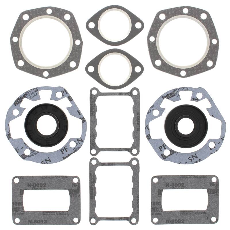 Vertex Pistons 711089 - Vertex Gaskets  CCW Kioritz KEC 440 Reed Valve 22 Late FC/2 Complete Gasket Kit w/ Oil Seals