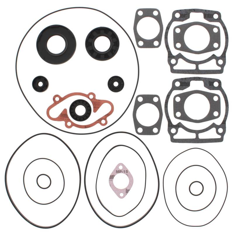 Vertex Pistons 711165C - Vertex Gaskets 1990 Ski-Doo Formula MX/MX LT Complete Gasket Kit w/ Oil Seals Vertex Pistons 711165C - Vertex Gaskets 1990 Ski-Doo Formula MX/MX LT Complete Gasket Kit w/ Oil Seals
