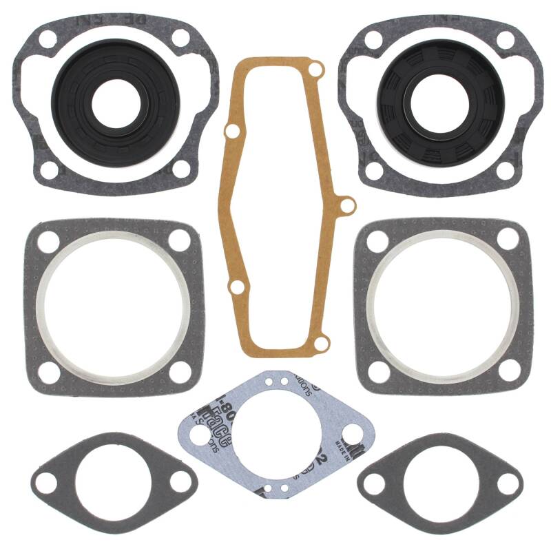 Vertex Pistons 711103 - Vertex Gaskets  Sachs 400 SA400/2 FC/2 Complete Gasket Kit w/ Oil Seals