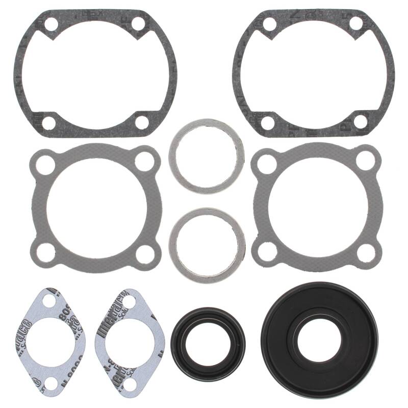Vertex Pistons 711113 - Vertex Gaskets  Sno Jet SST (Yamaha Engine) FC/2 Complete Gasket Kit w/ Oil Seals